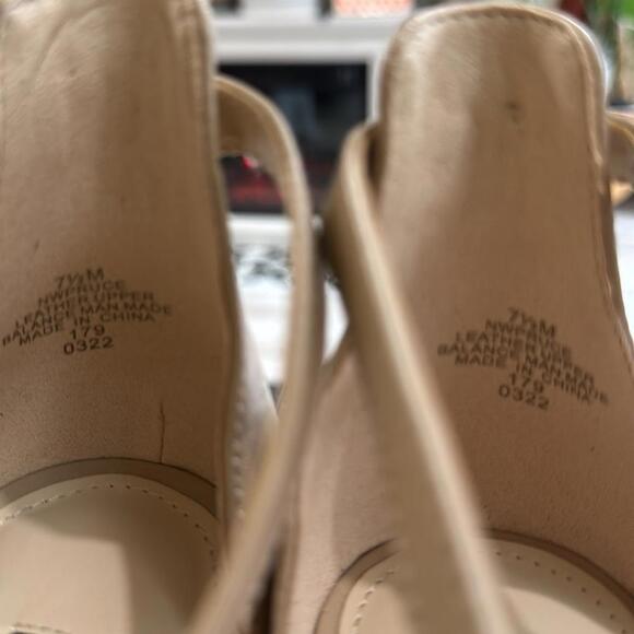 Nine West Pruce Ankle Strap Block Heel Sandals nude - Picture 8 of 8